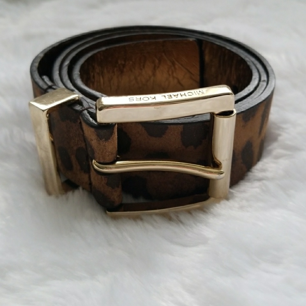 Michael kors cheetah print blet